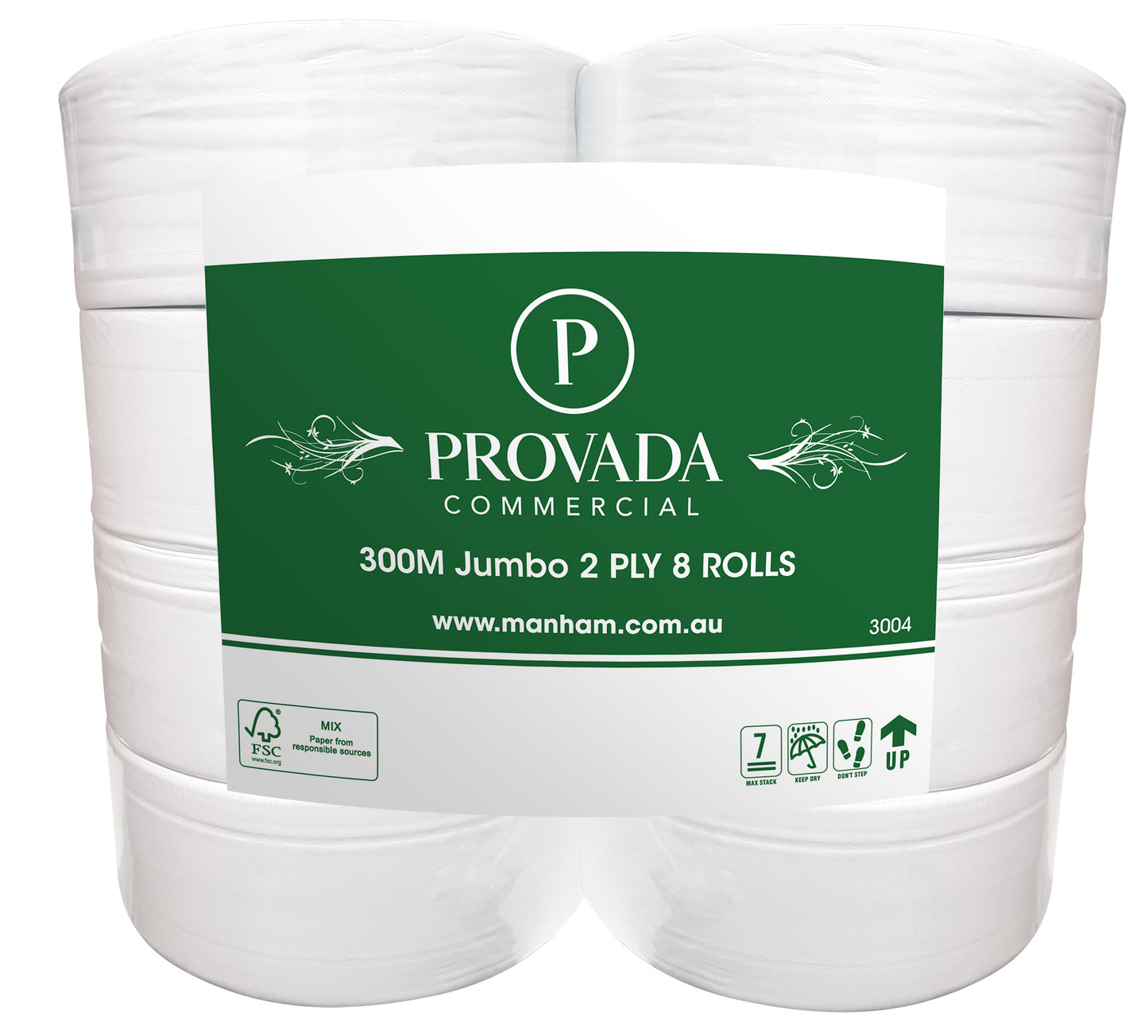 Commercial 300m Jumbo Roll Toilet Paper