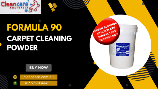 Eco-Friendly and Effective: How Formula 90 Revolutionizes Commercial Carpet Cleaning