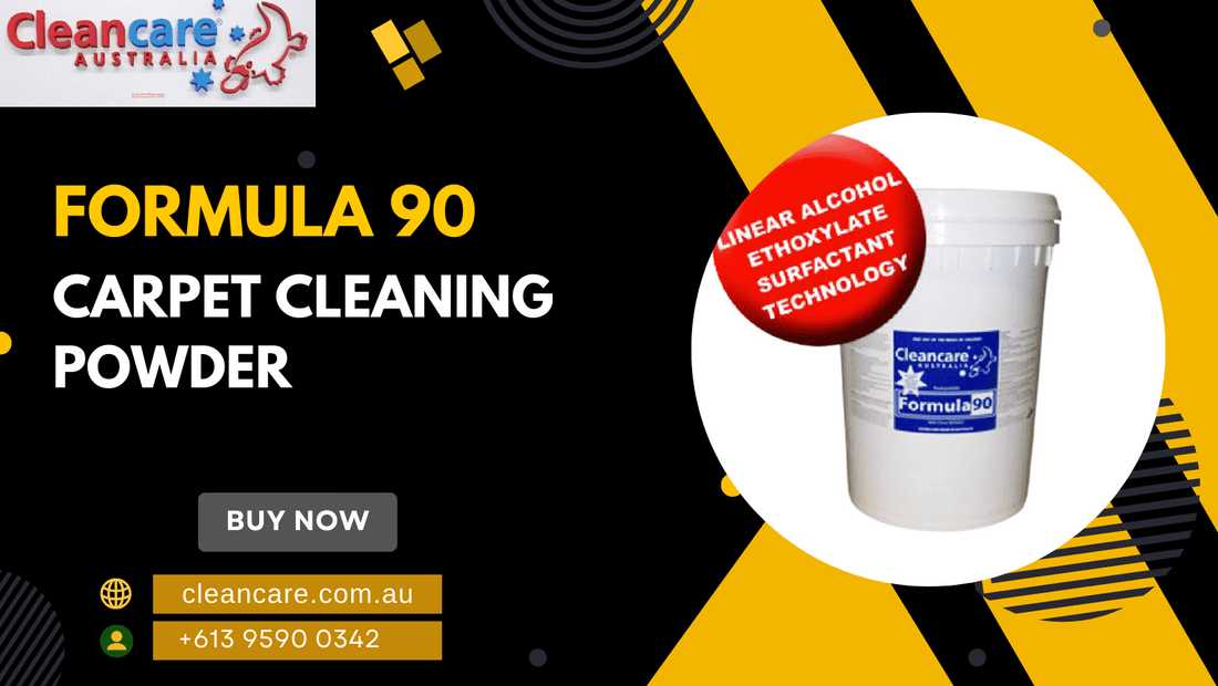 Eco-Friendly and Effective: How Formula 90 Revolutionizes Commercial Carpet Cleaning