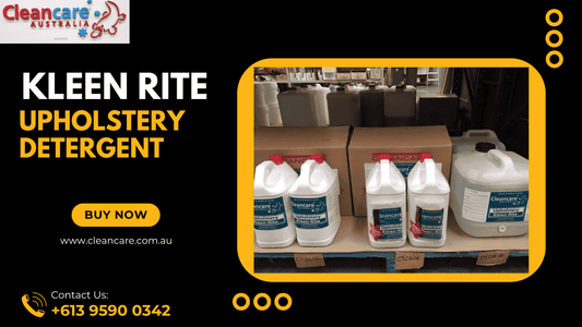 Tackle the Toughest Stains with Kleen Rite Upholstery Detergent