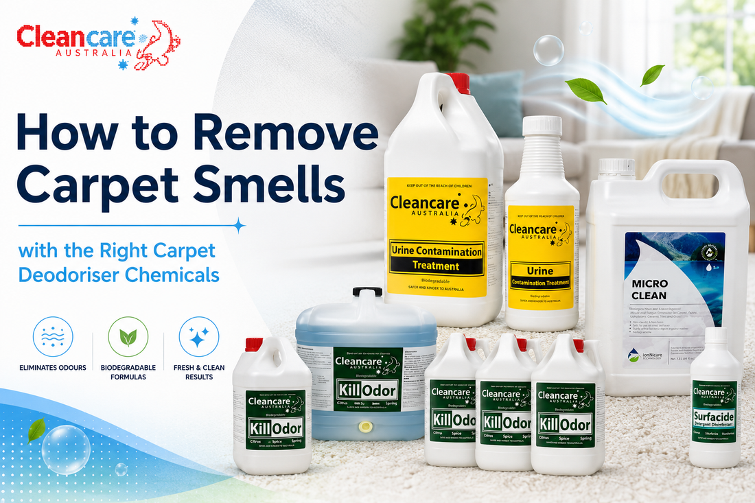 How to Remove Carpet Smells with the Right Carpet Deodoriser Chemicals