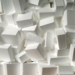 Foam Blocks 50mm x 50mm x 25mm Bag Of 1000