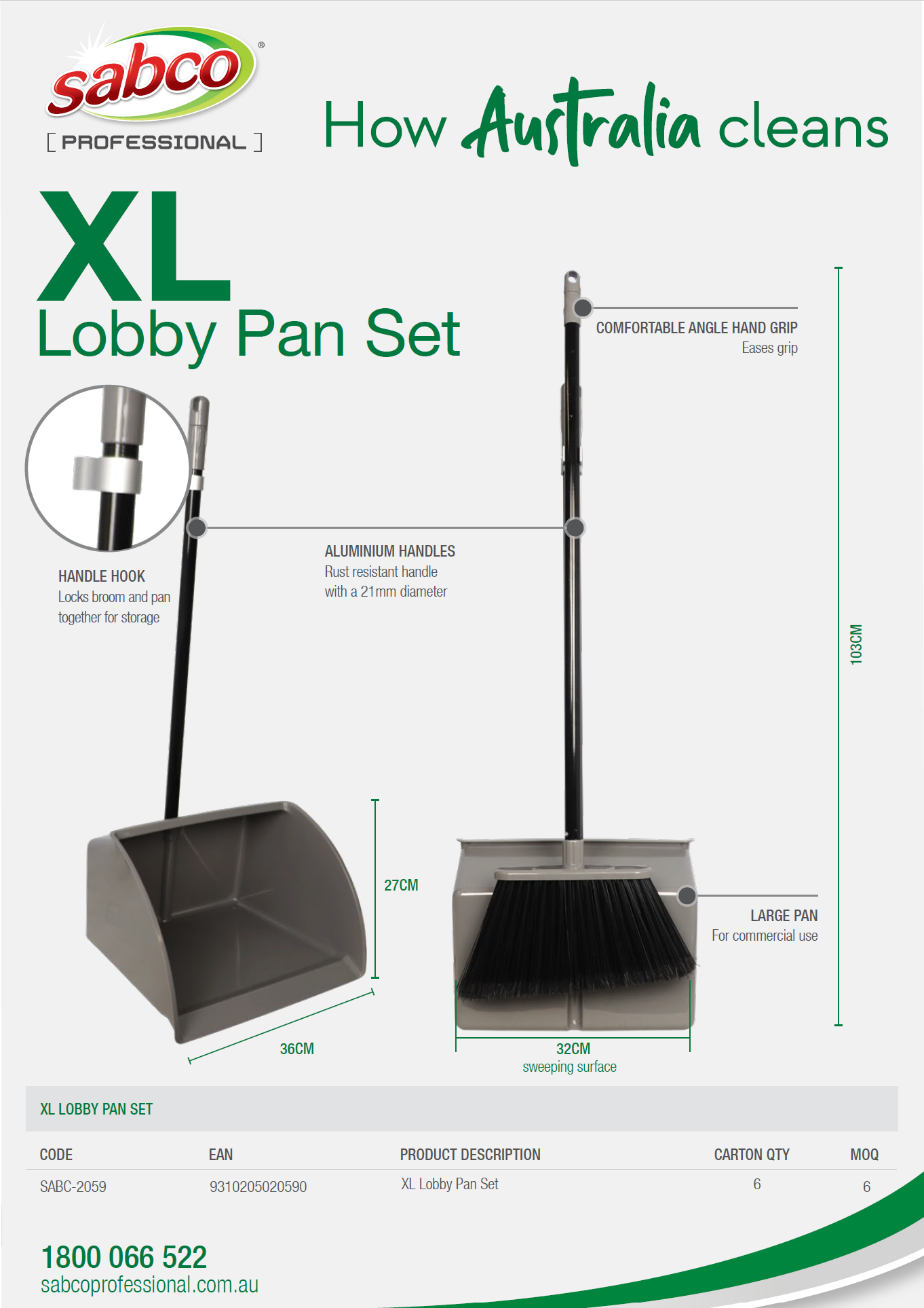 Lobby Pan Set - XL Size