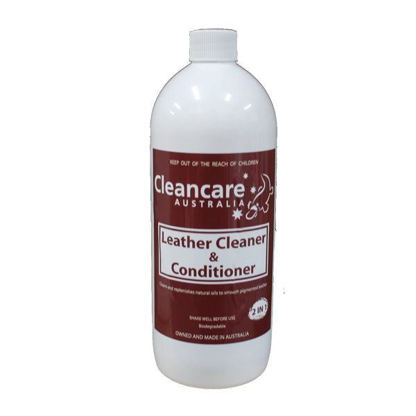 Leather cleaner and conditioner
