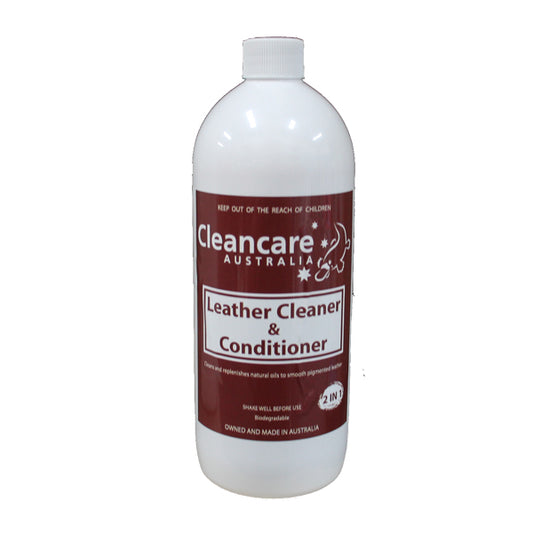 Leather cleaner and conditioner