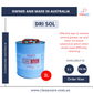 Dri Sol - Removes Grease, Tar & Oil Based Substances from Textile Surfaces