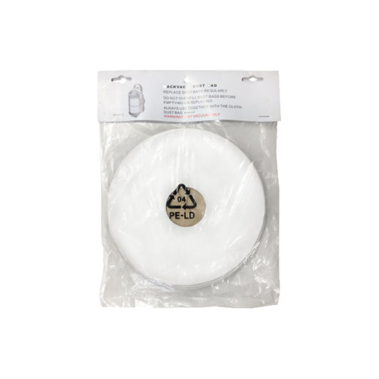 Paper dust bag for cleantech backpack