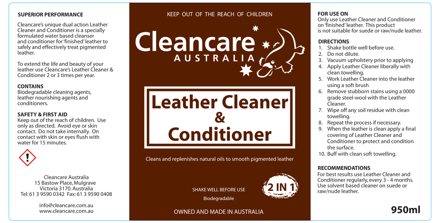 best leather cleaner and conditioner