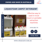 LiquaSteam Carpet Detergent