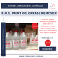 P.O.G. Paint Oil Grease Remover