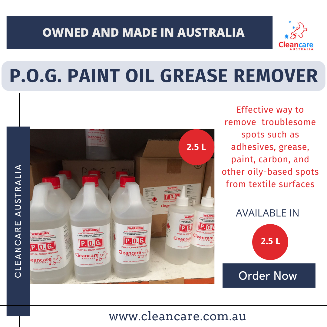 P.O.G. Paint Oil Grease Remover