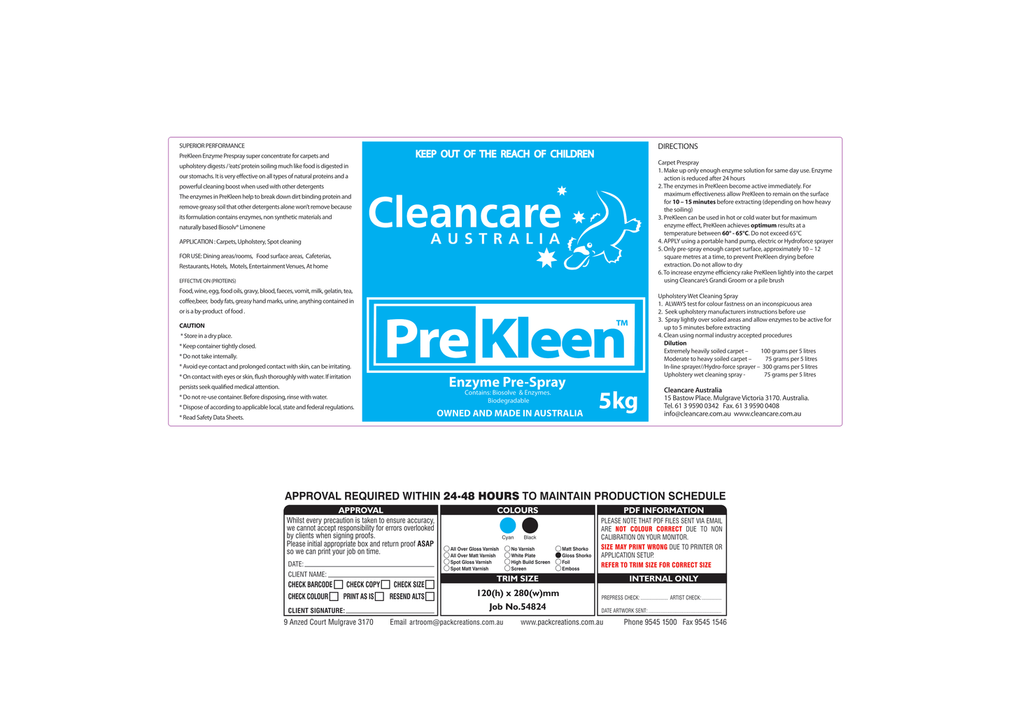 enzymatic carpet cleaner