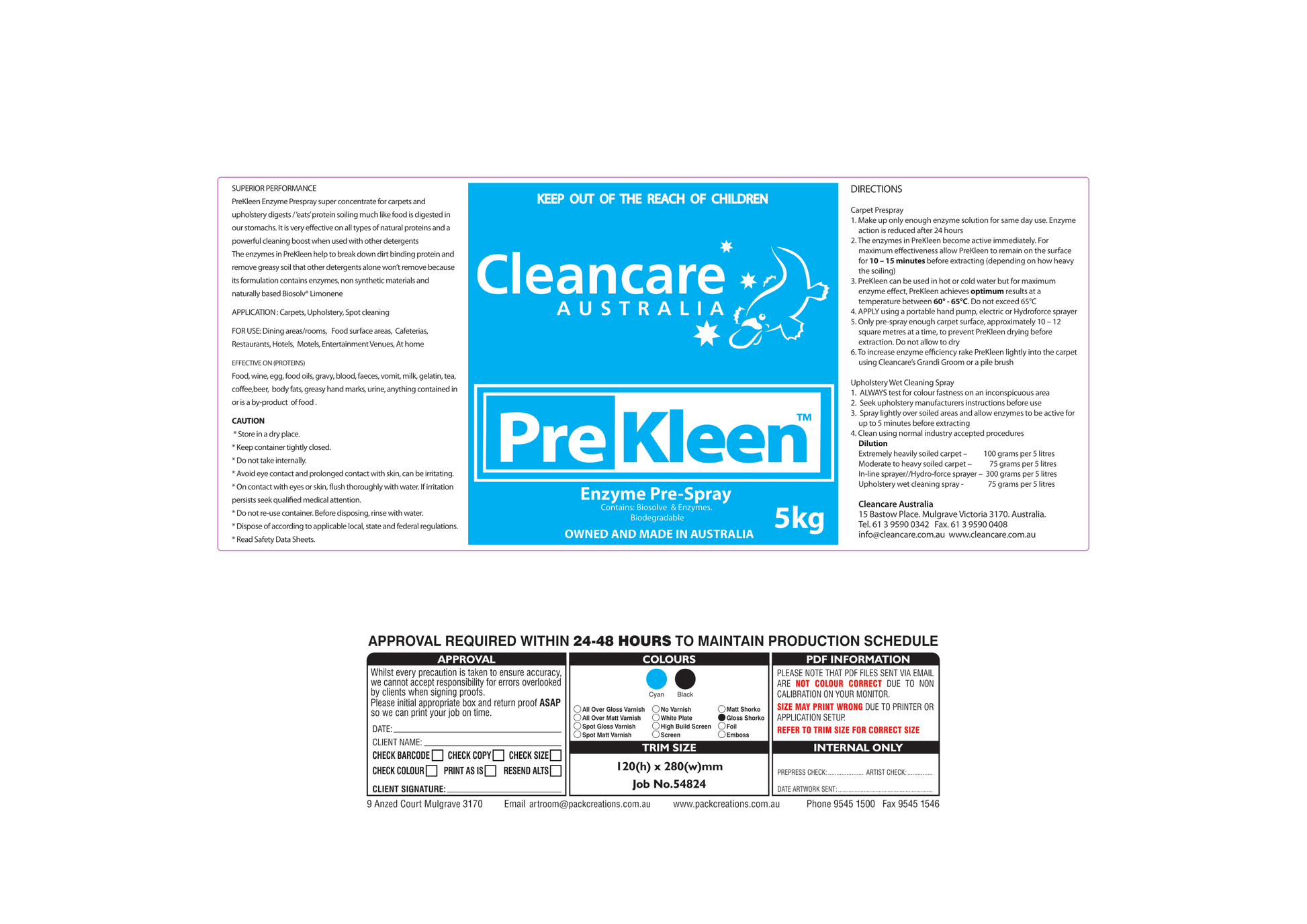 enzymatic carpet cleaner