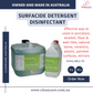 Surfacide Detergent Disinfectant