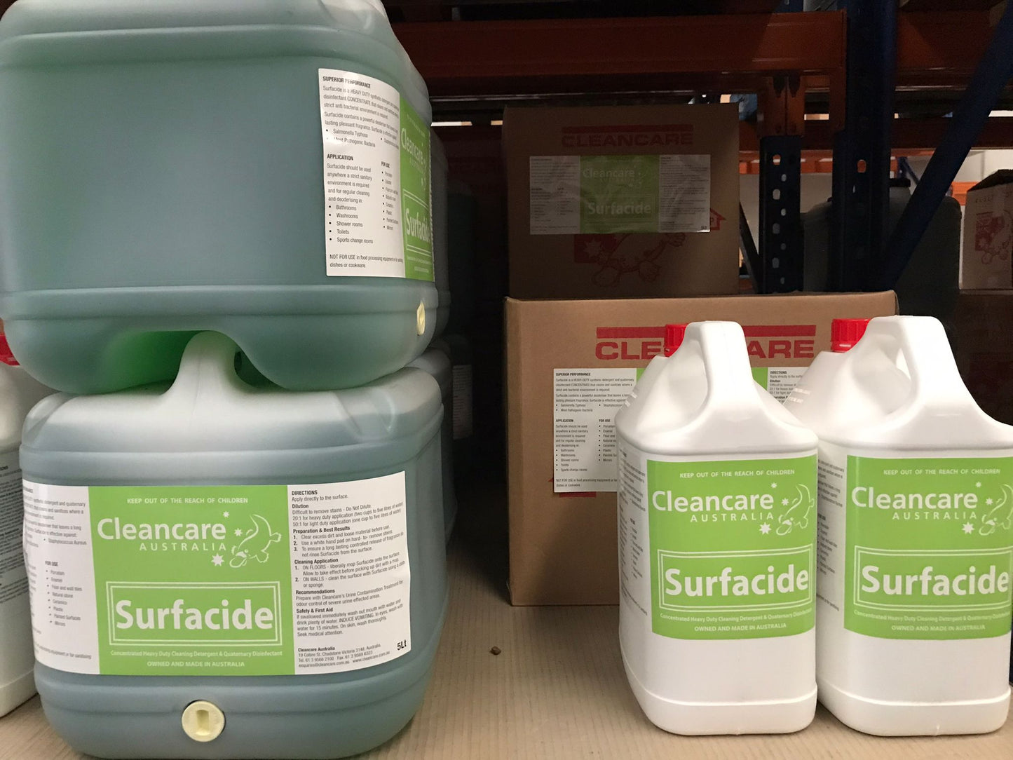 Surfacide Detergent Disinfectant