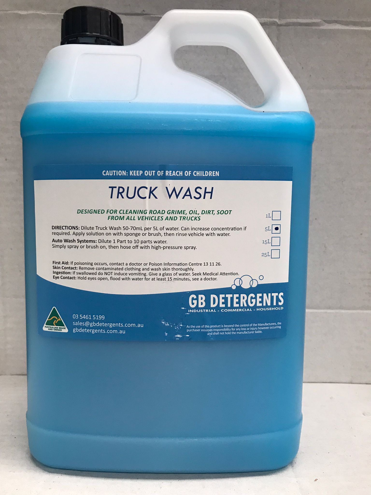 Truck Wash - Clean Road Grime, OIL, Dirt, Soot from All Vehicles and Trucks