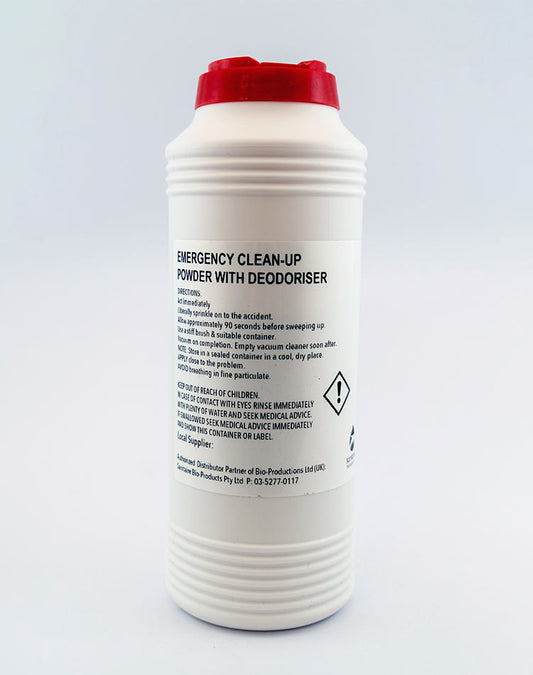 Emergency Clean-up Powder- Pleasantly-perfumed and Super-absorbent
