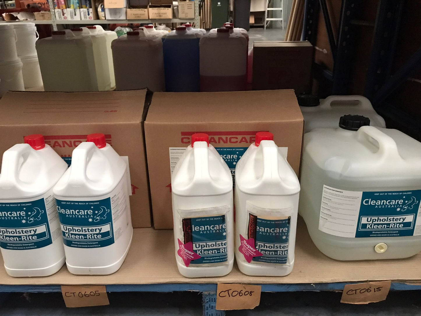 Kleen Rite Upholstery Detergent